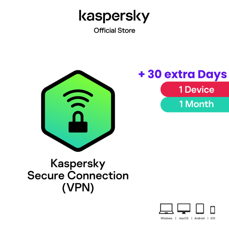 Kaspersky VPN Secure Connection 1 Device 1 Month