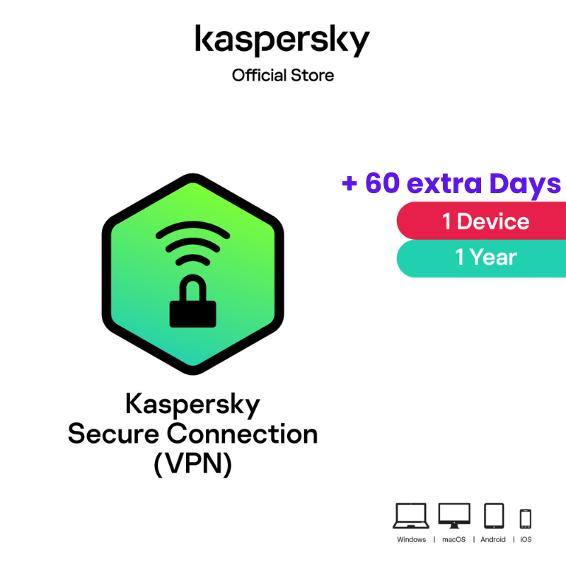 Kaspersky VPN Secure Connection 1 Device 1 Year