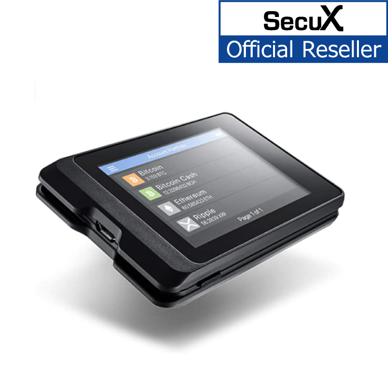ขายดีอันดับ1 กระเป๋าเงินดิจิตอล SecuX Crypto Hardware Wallet W10