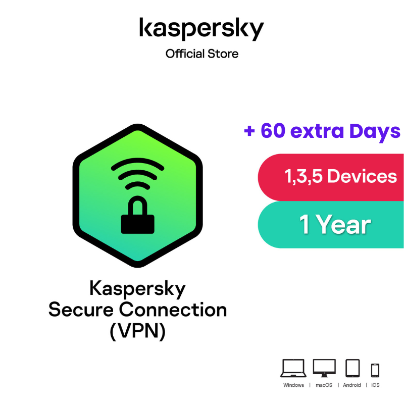 Kaspersky VPN Secure Connection 1 Device 1 Year