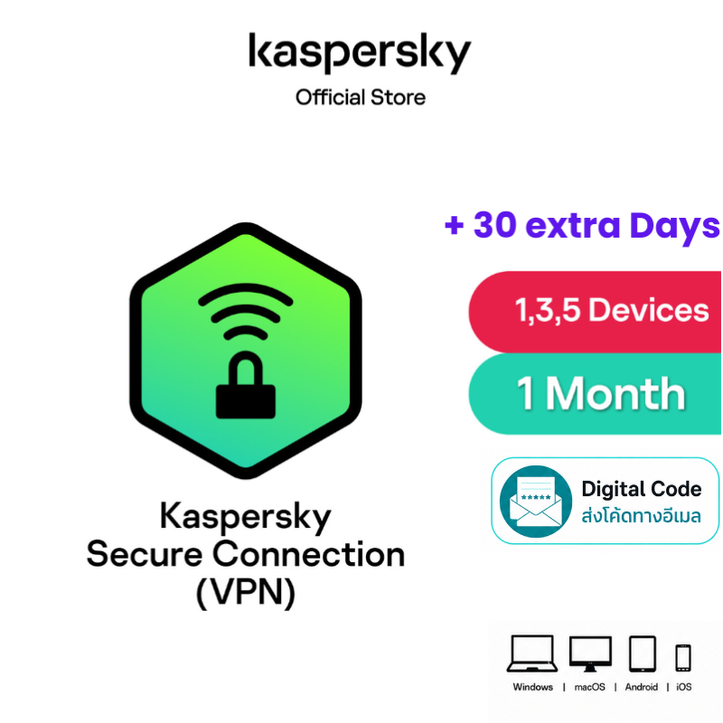 Kaspersky VPN 1 Device 1 Month