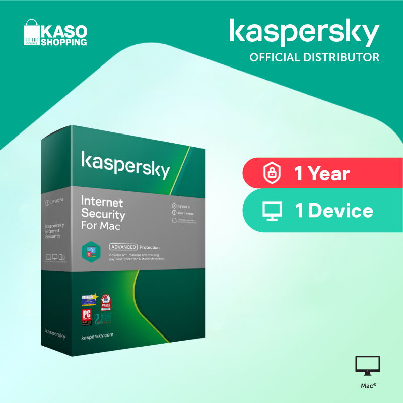 Kaspersky Internet Security for Mac 1 Device 1 Year